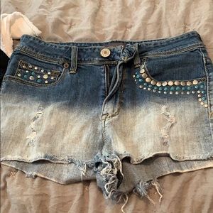 Kendall and Kylie jean shorts